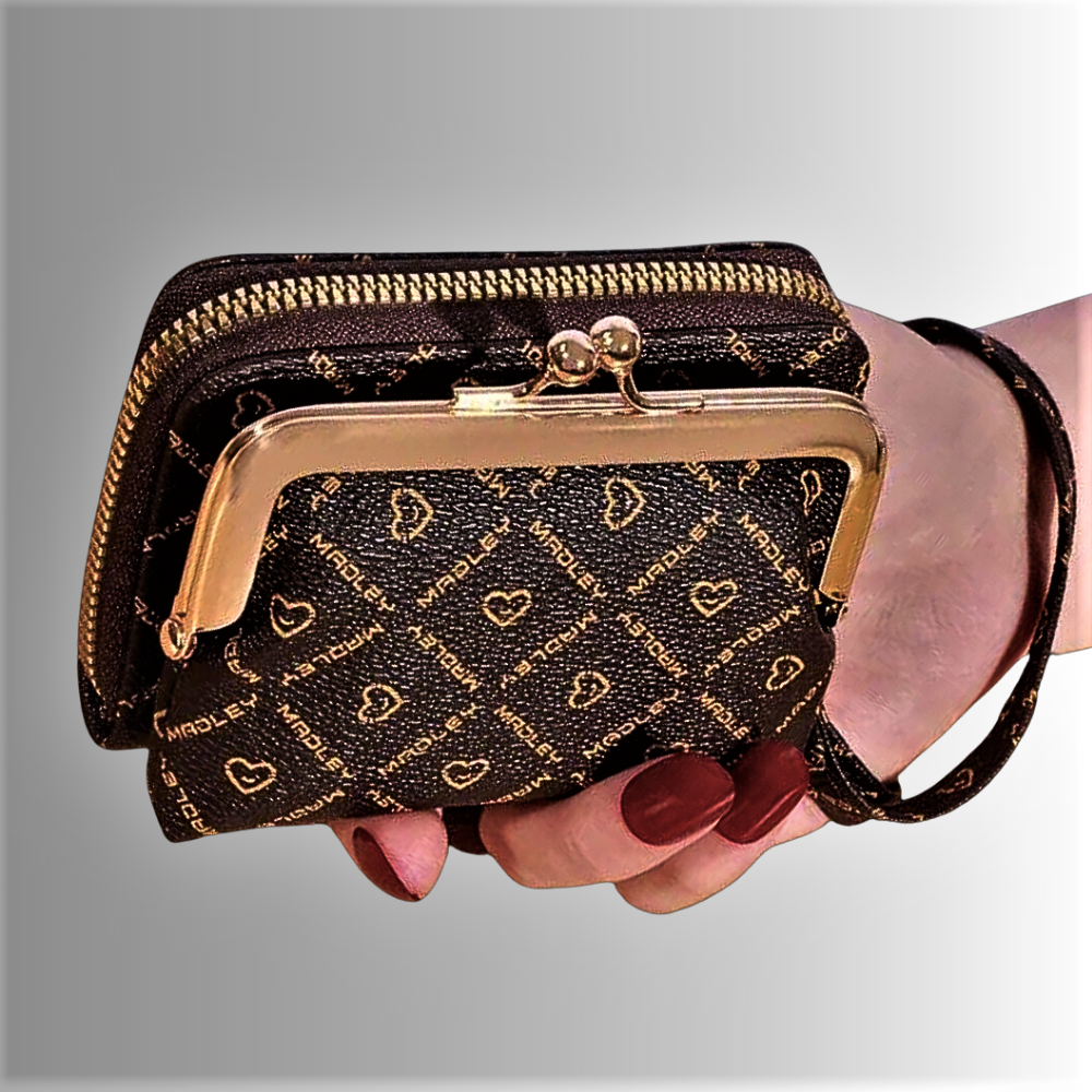Cartera Doble Desmontable ¡Elegancia y Funcionalidad!