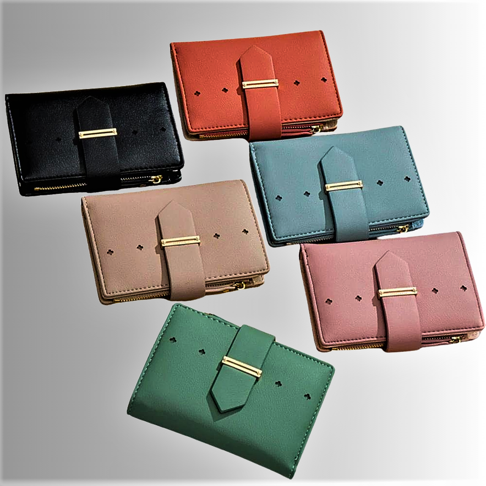 Mini Billetera Compacta, Colorida y Chic