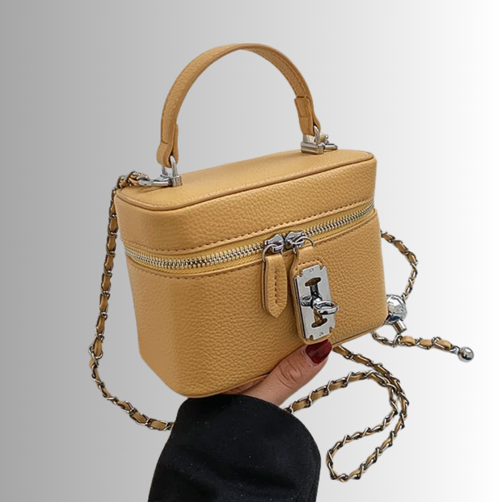 Mini Borsa a Bauletto in Similpelle