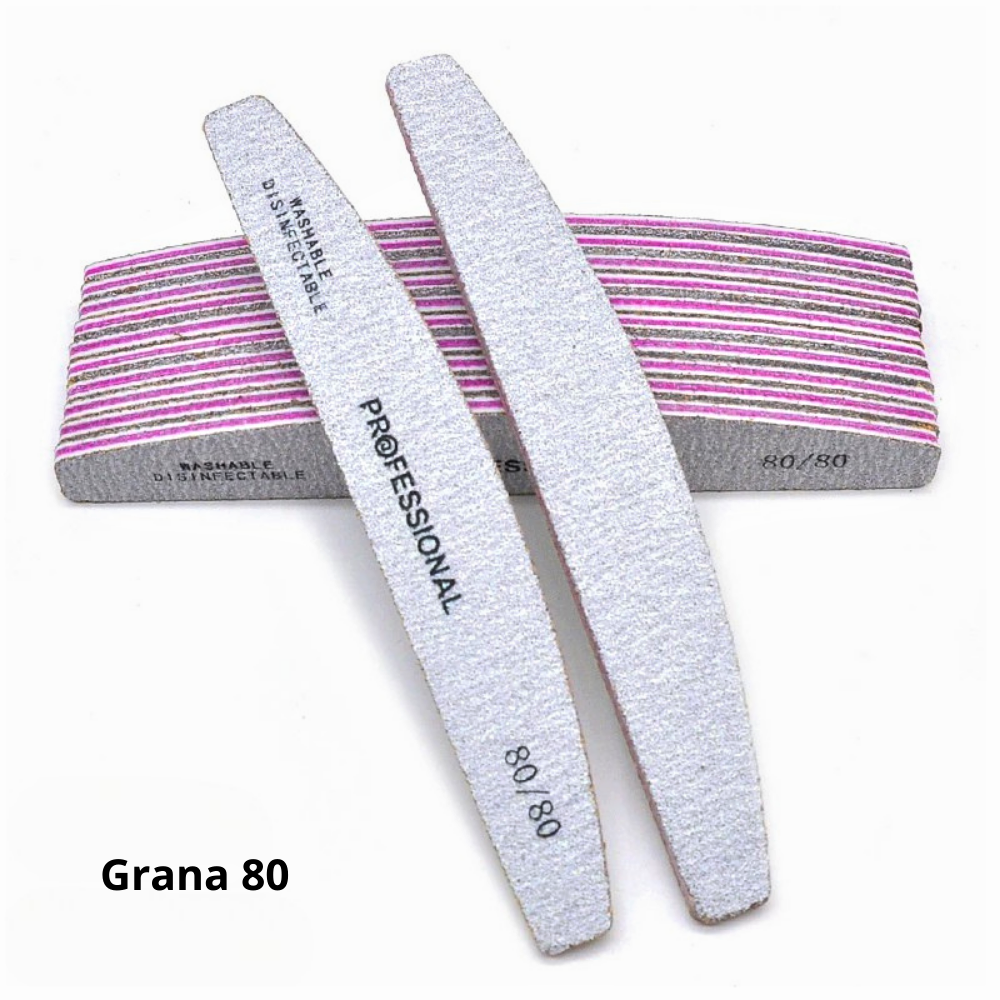 Set di 10 Limette per Manicure e Pedicure