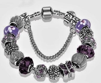 Pulsera “Mariposa Encantada” Estilo PANDORA en tu muñeca