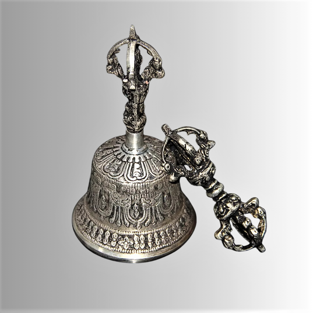Campana de meditación budista tibetana y juego de dorje: encuentre la armonía interior