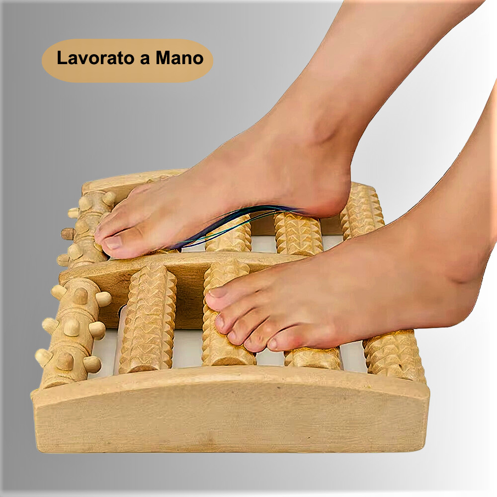 Rullo Massaggiatore per Riflessologia Plantare e Benessere del Corpo