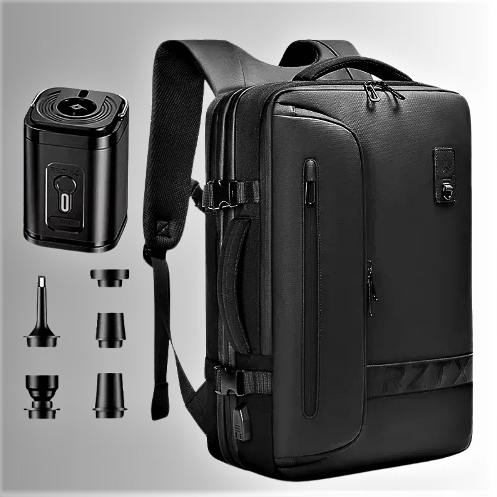 Mochila expandible con bomba de vacío 3 en 1: la innovación revoluciona tus viajes