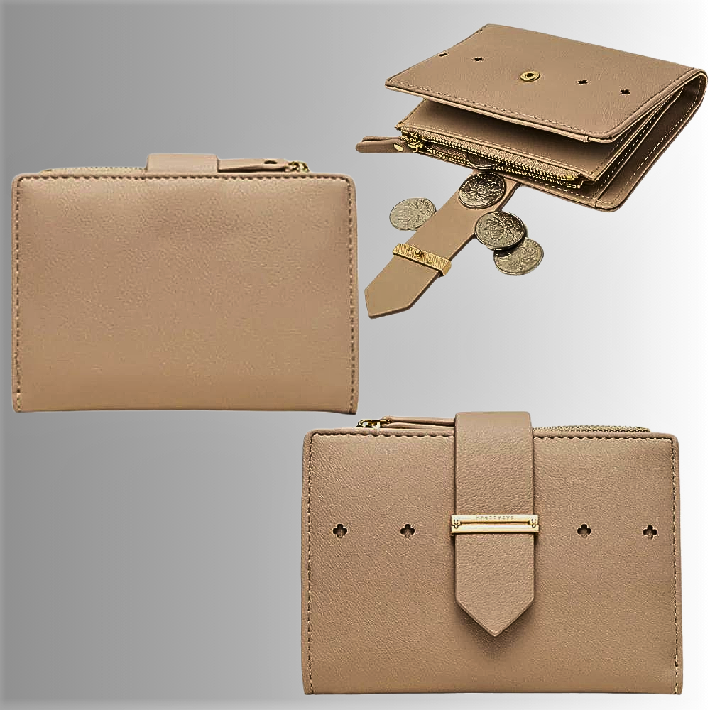 Mini Billetera Compacta, Colorida y Chic