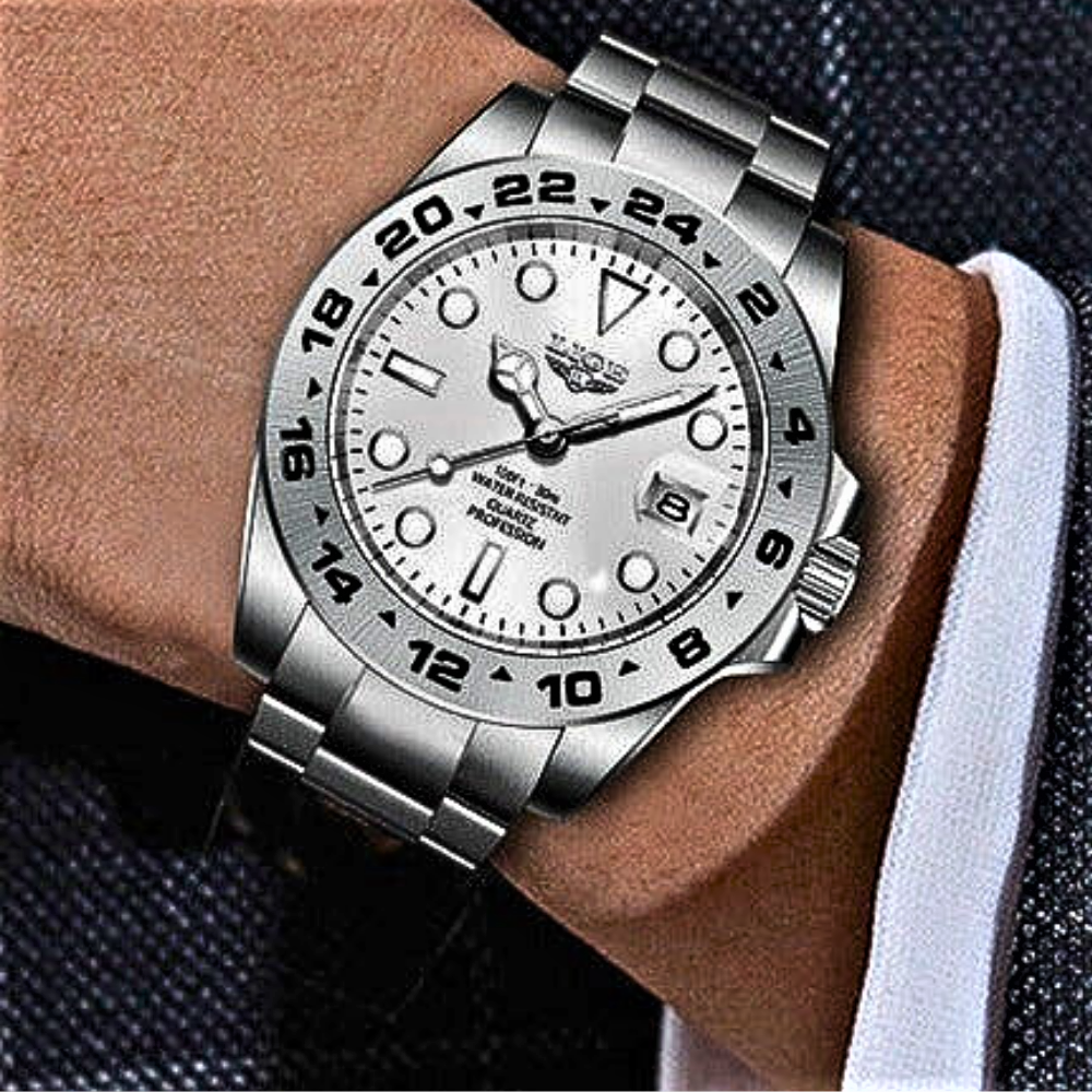 Reloj LIGE Elegance inspirado en el icónico Rolex Explorer II