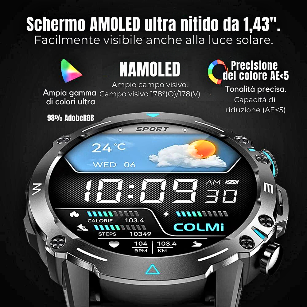 COLMI M42 Smartwatch For an Active and Connected Life in Ultra HD
