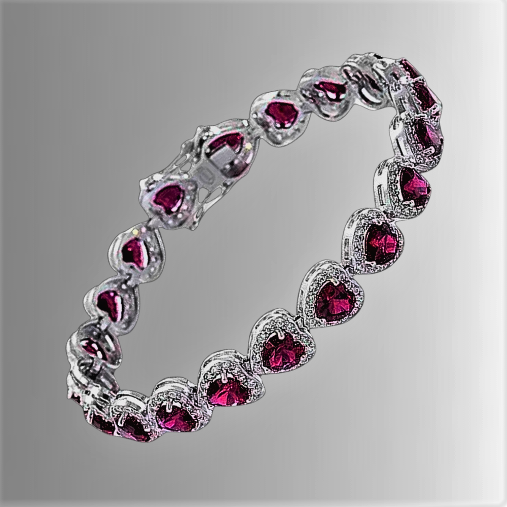 Pulseras “Rosso Fuoco” Alta joyería para tu encanto