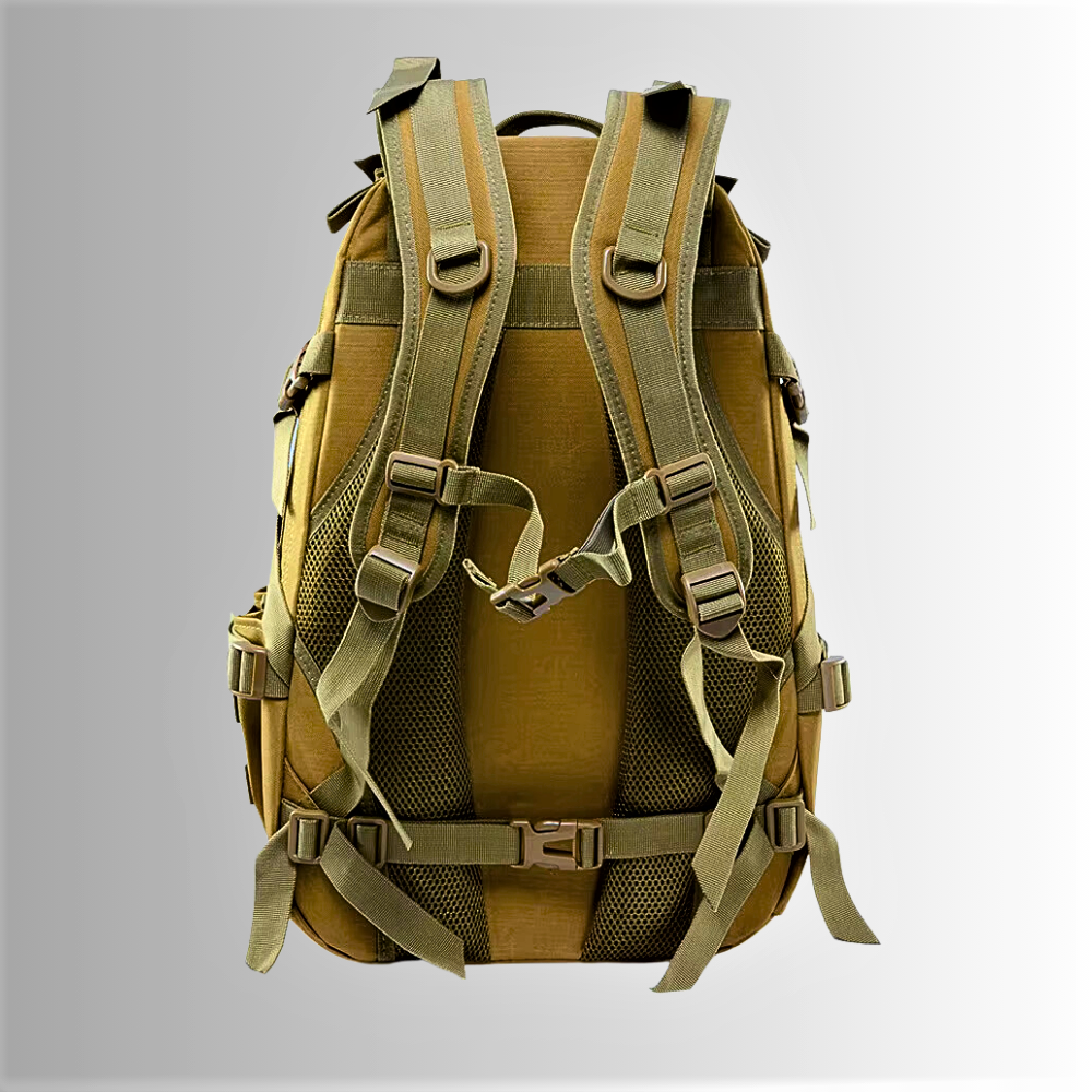 Mochila de viaje de 40 litros: compacta, duradera y lista para cualquier aventura