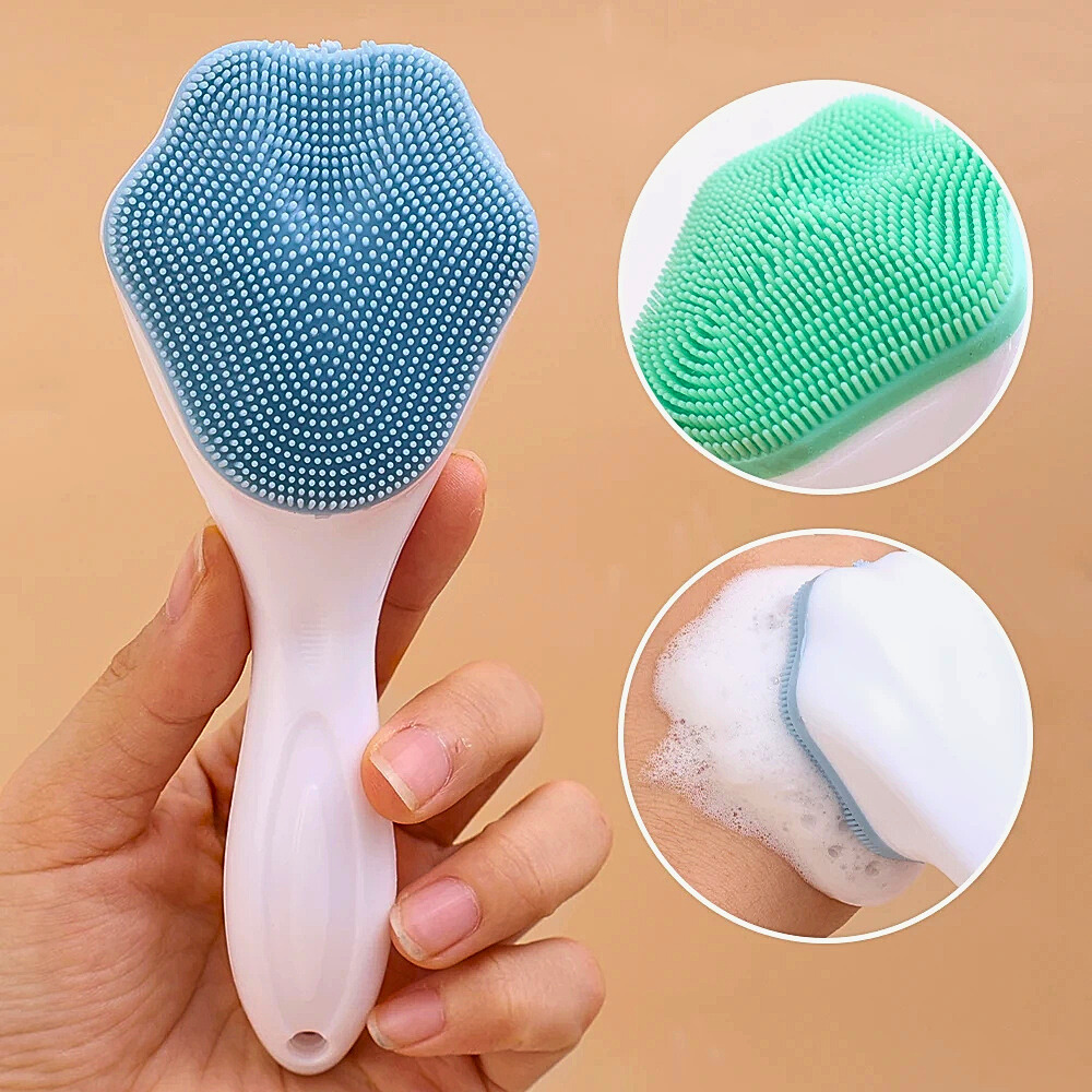 Spazzola da Bagno con Punte in Silicone: Il Segreto per una Pelle Radiosa e Sana