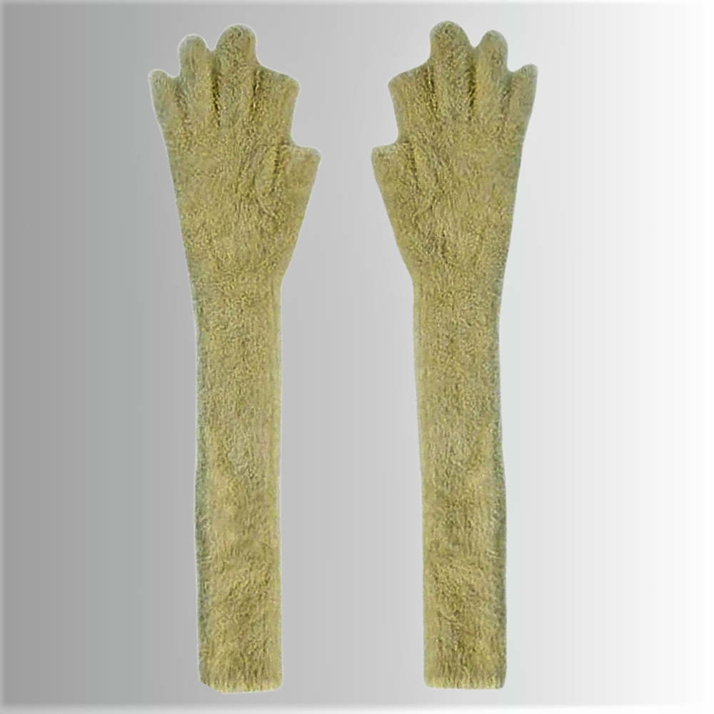 Guantes largos Elegancia y funcionalidad para un invierno cálido