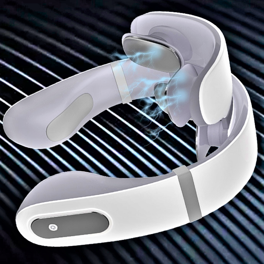 Masajeador de cuello electrónico inalámbrico Shiatsu 4D