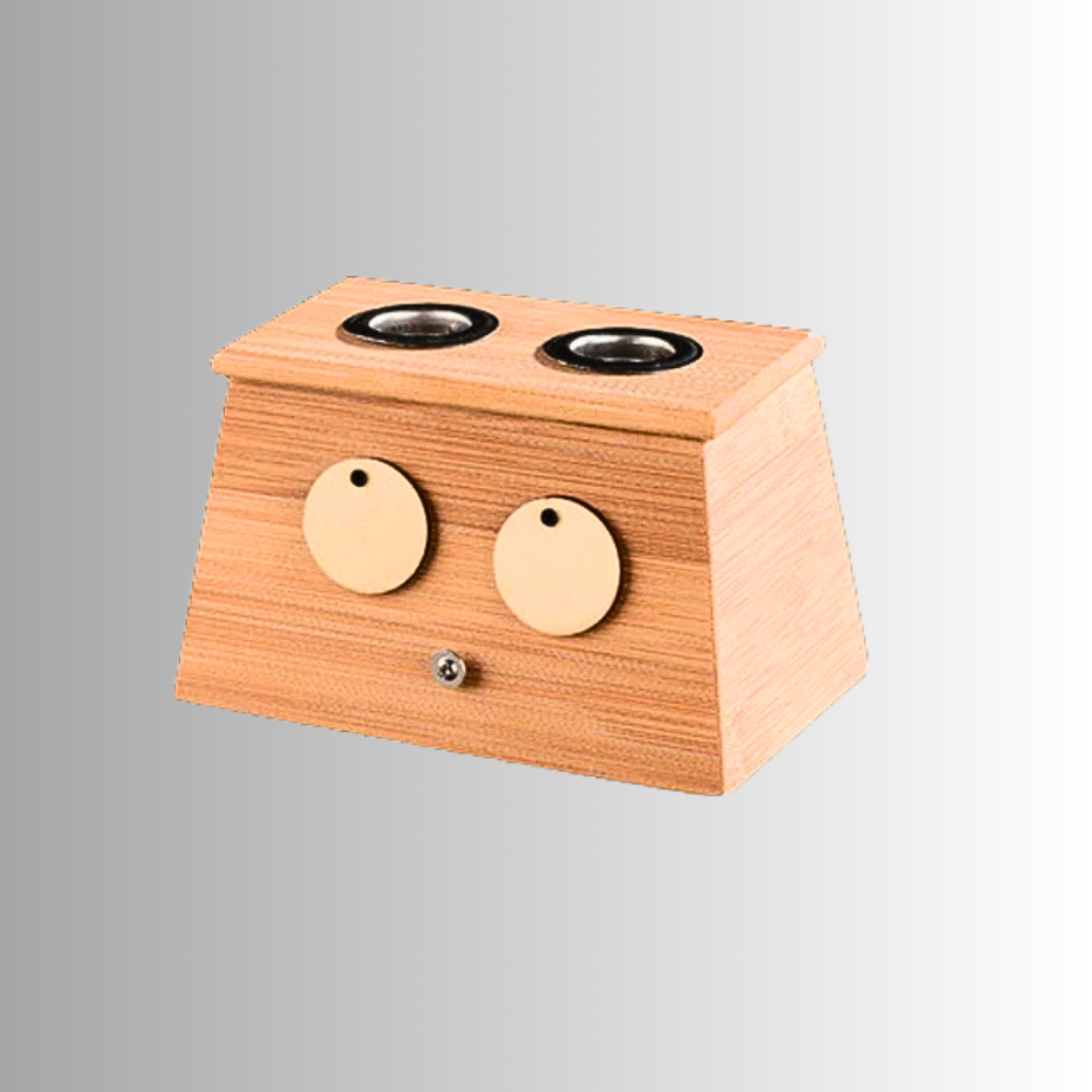 Brasero de moxibustión de madera de bambú: tratamiento natural y seguro para la salud