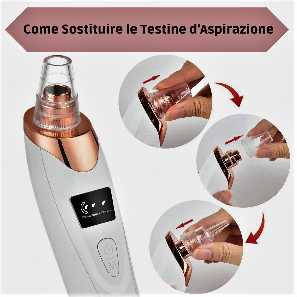 Suction Device for Deep Skin Cleansing
