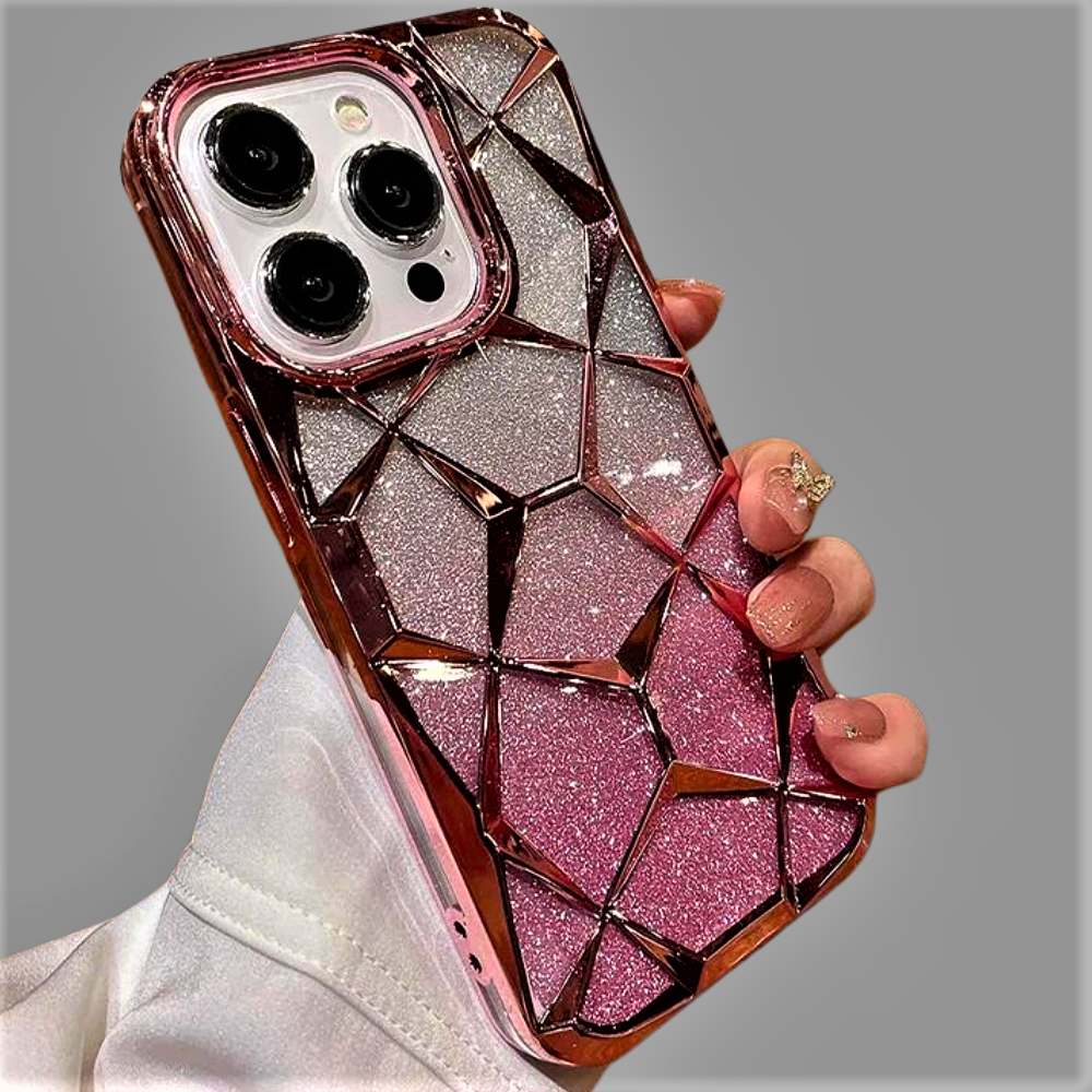 Cover Fashion Glitter e Forme 3D per iPhone