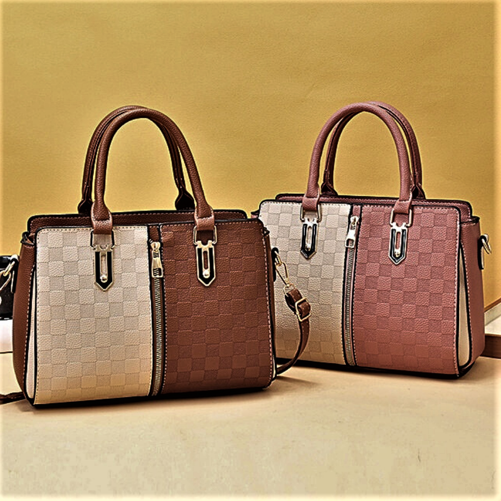Bolso elegante de dos tonos