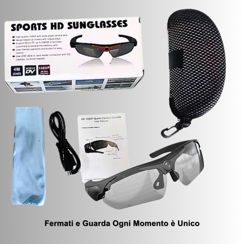 Gafas inteligentes 2 en 1: versatilidad y protección a tu alcance