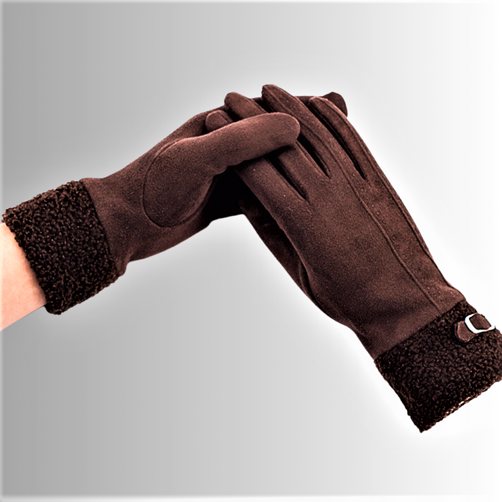 Guantes de terciopelo de ante: calidez y elegancia para el invierno