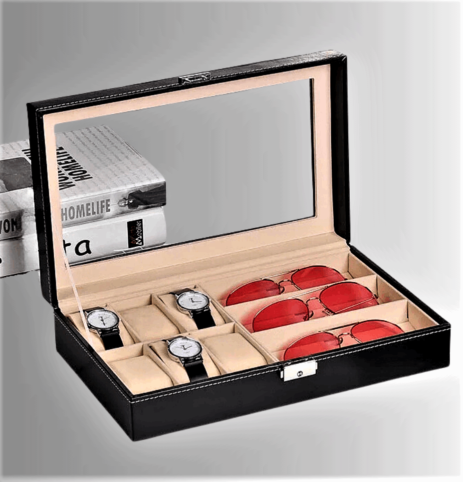 Organiser Porta Orologi, Gioielleria o Occhiali: Eleganza e Versatilità per i Tuoi Tesori