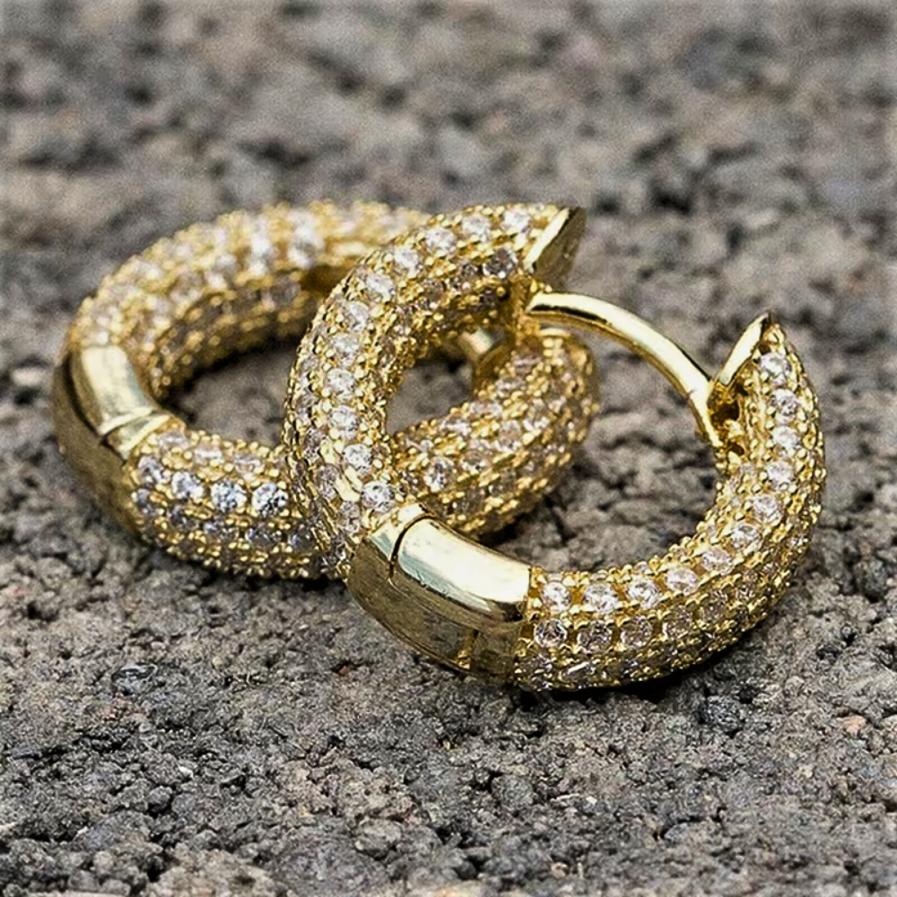 Pendientes de aro de la colección Elegance