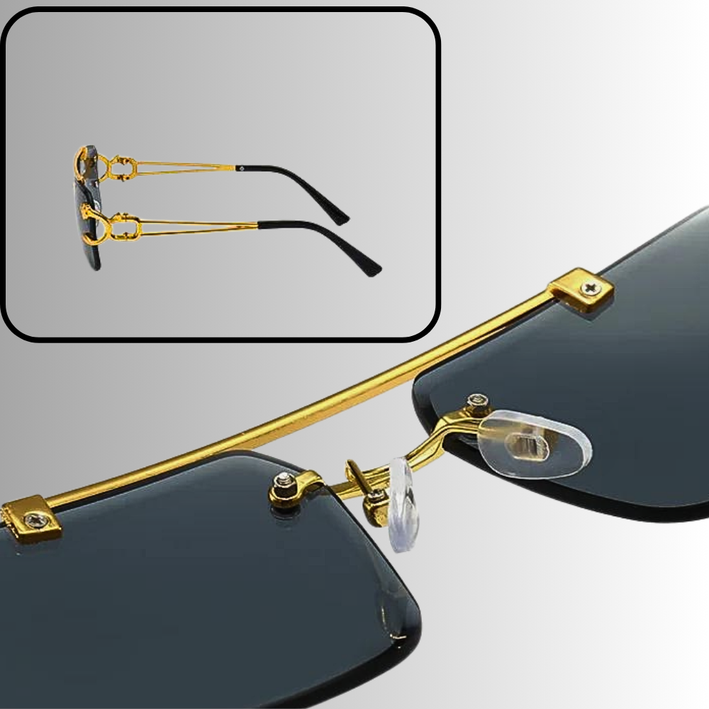 Gafas de sol de moda con lentes degradadas