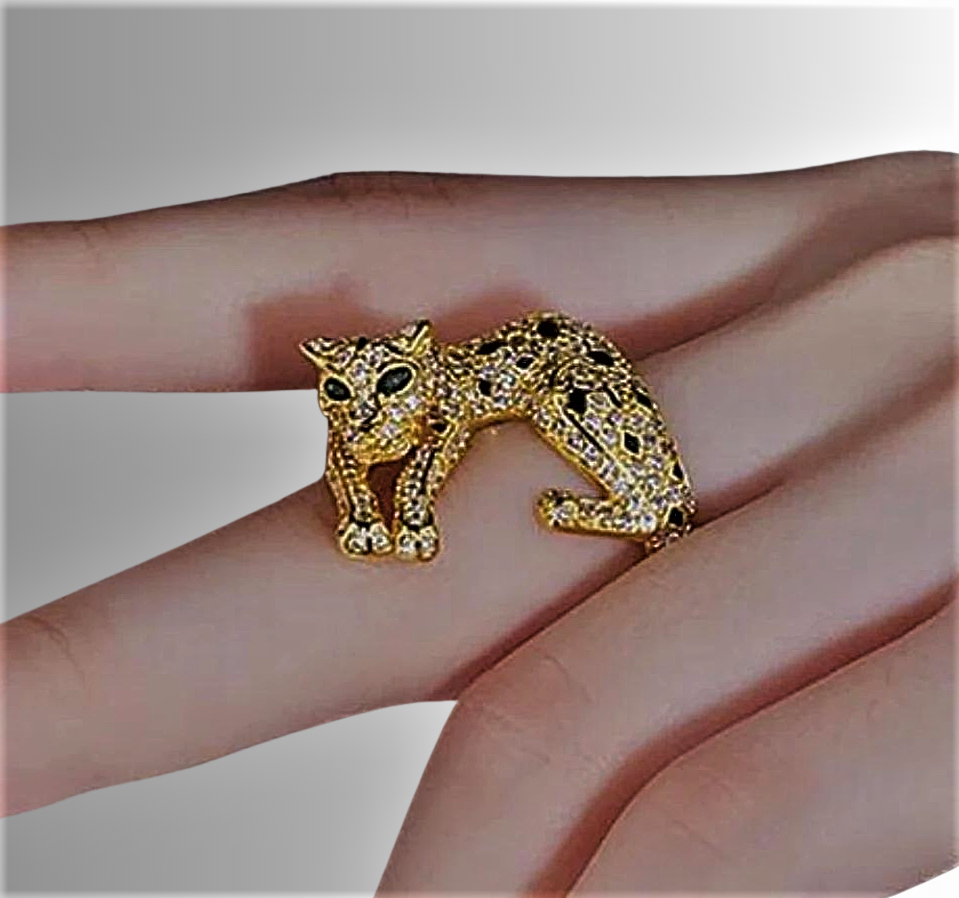 Anillo “Pantera”: un rugido de elegancia