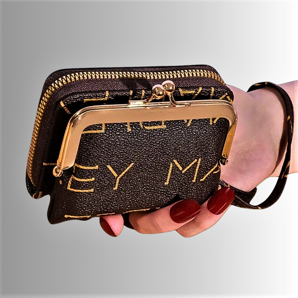 Cartera Doble Desmontable ¡Elegancia y Funcionalidad!