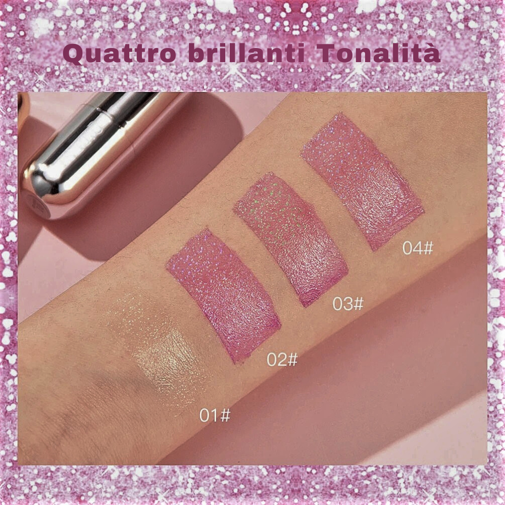 Rossetto Glitterato Magico! Il colore perfetto per Te, sempre diverso!