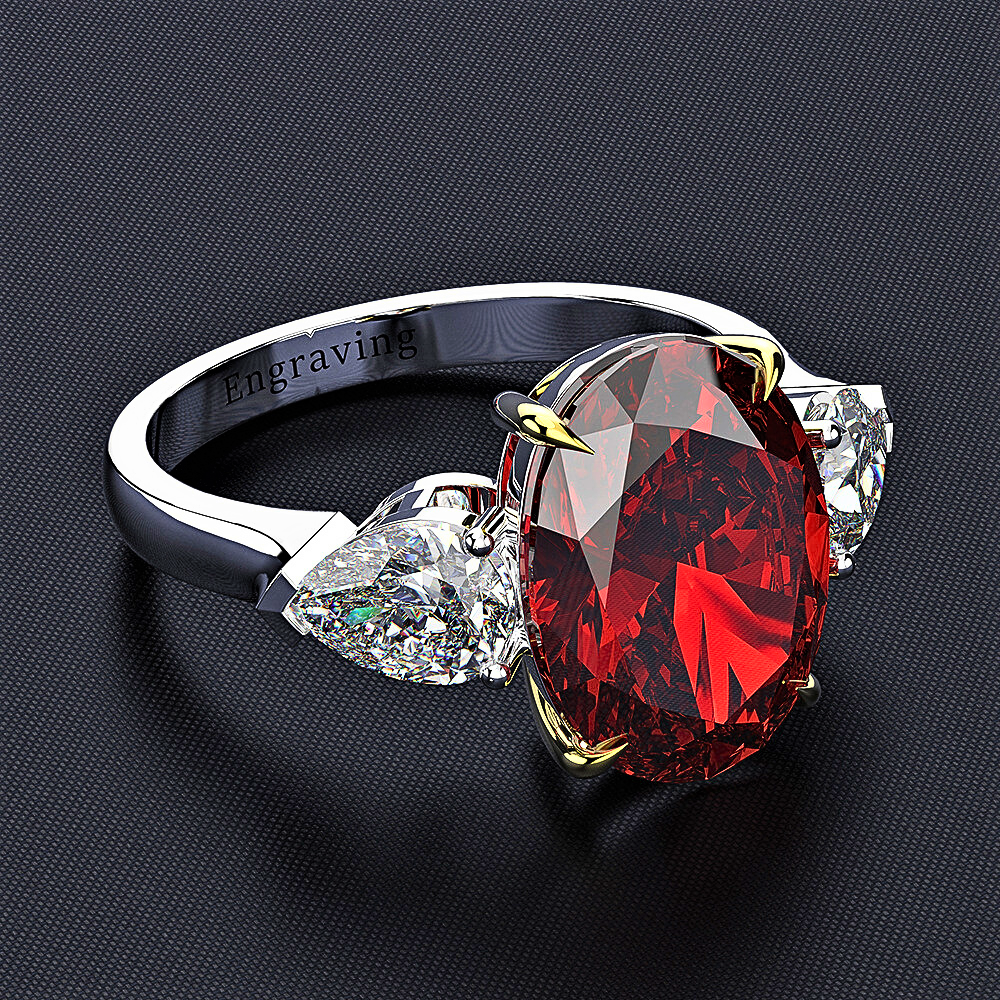 Three Stone Ring A Splendid Source of Light to Enhance Your Class