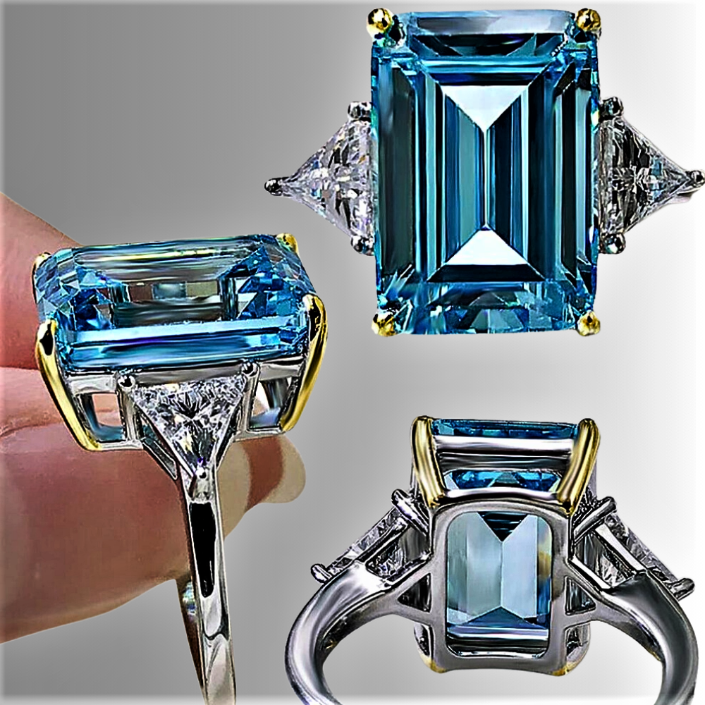 Anillo "Tríptico del Mar" El Encanto de la Naturaleza