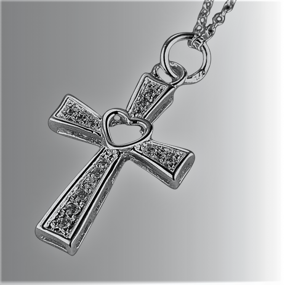 Collar "Croce d'Amore" Fe y Pasión