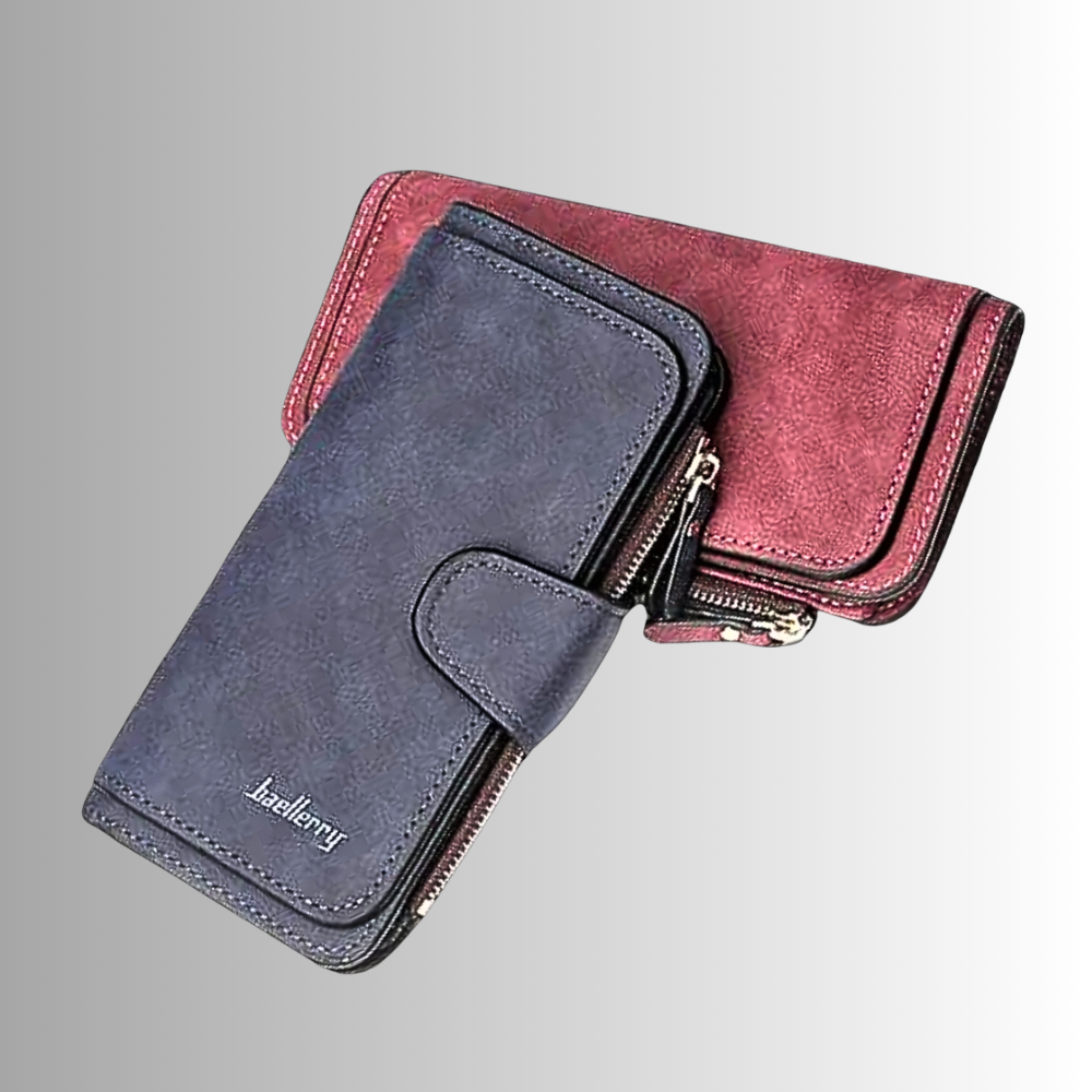 Stylish and Functional Suede Wallet