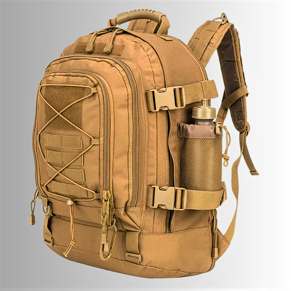 Mochila de montañismo expandible de 65 l: versatilidad y durabilidad para cada aventura