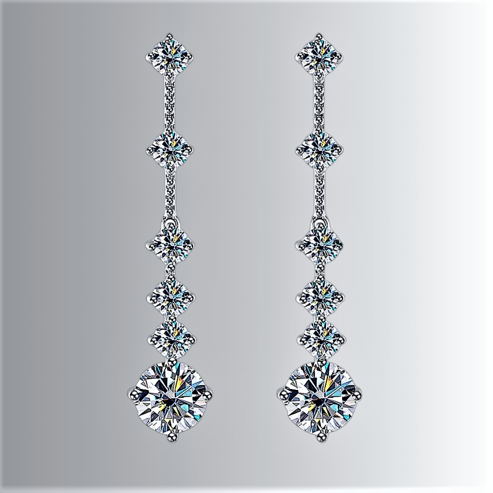 Pendientes "Cascata di Luce" de una elegancia desbordante
