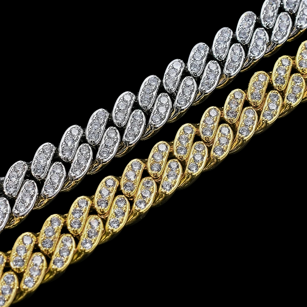 Collezione Groumette Moissanite: Bracciali e Collane in Oro Bianco o Giallo