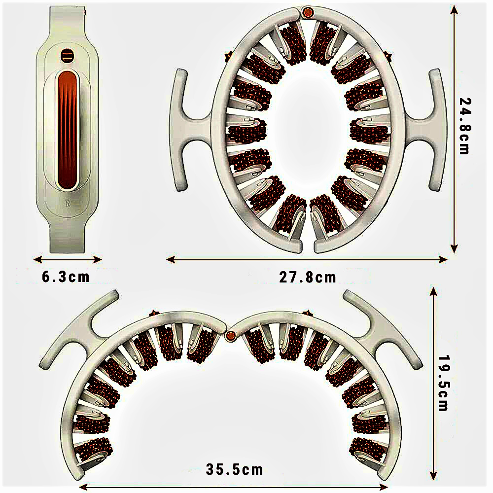 Dispositivo Manuale per Massaggio Muscolare Anticellulite