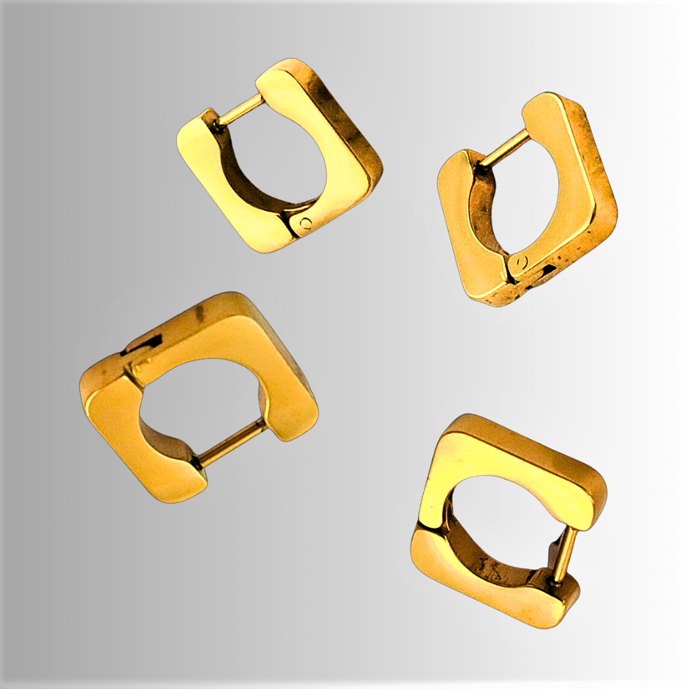 Orecchini "Quadri di Luce" Geometria per Brillare