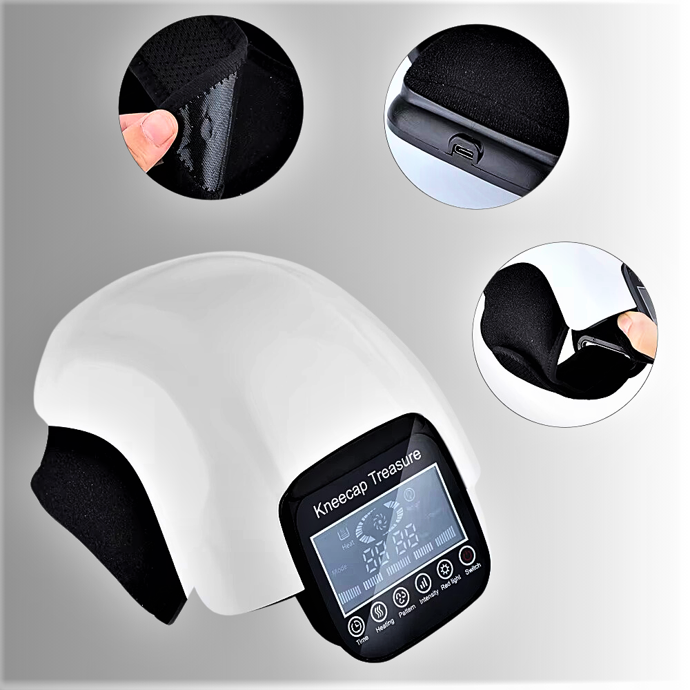 Dispositivo electrónico profesional para el tratamiento de patologías de rodilla y codo