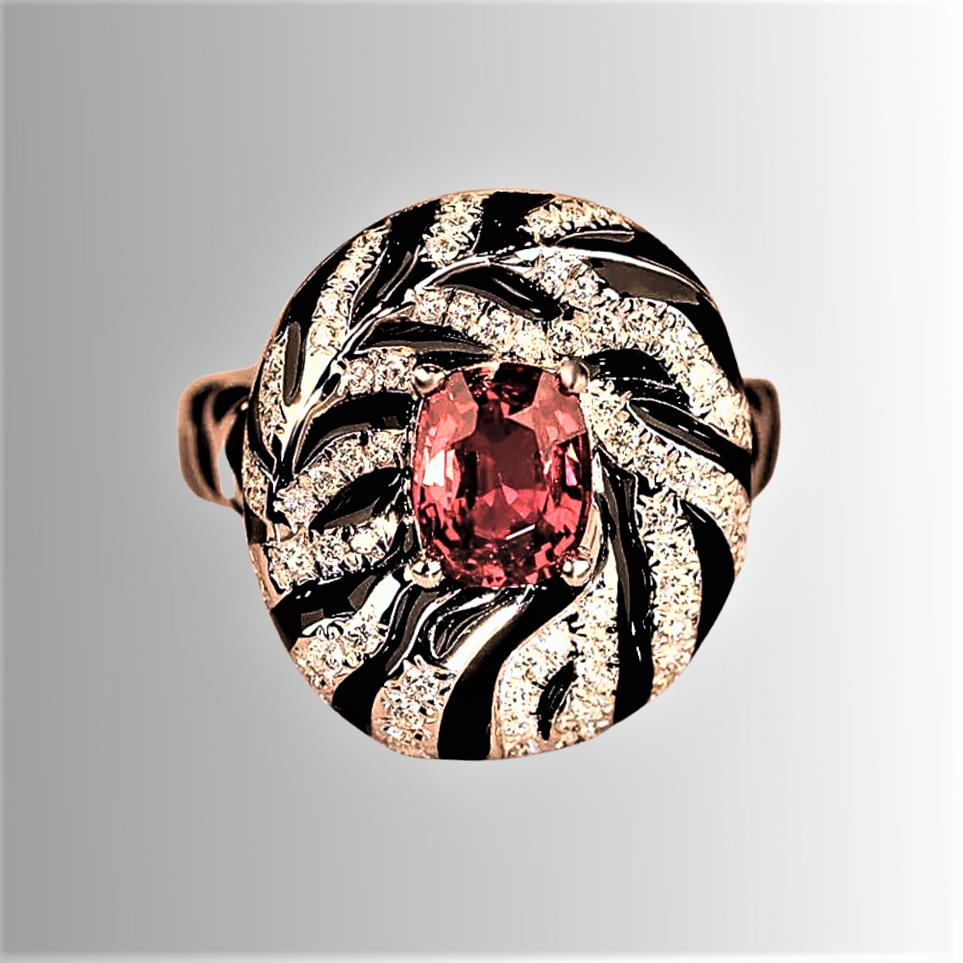 El set "Zebra Regale" corona tu elegancia