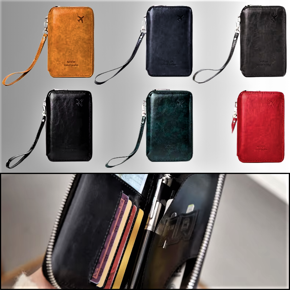 Mini porta pasaporte con tecnología RFID: comodidad y seguridad en movimiento
