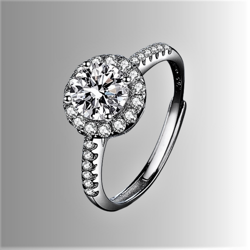 Solitario con Moissanite da 0.50 o 1 carato: 12 Combinazioni di Stile e Luce Infinita