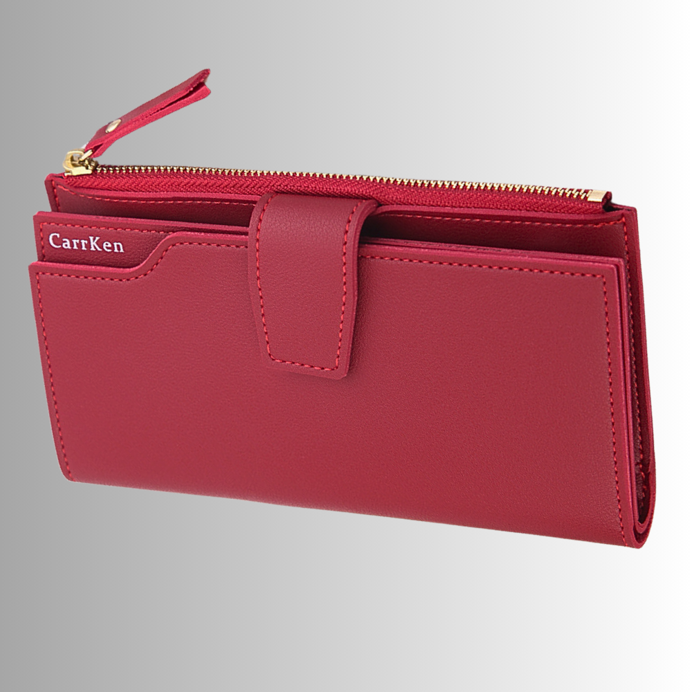 Cartera larga súper funcional