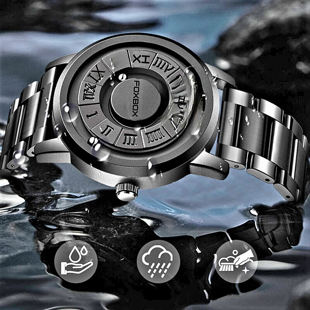 Lige Cool FOXBOX Magnetic Suspension Clock Masterpiece of Technology and Design