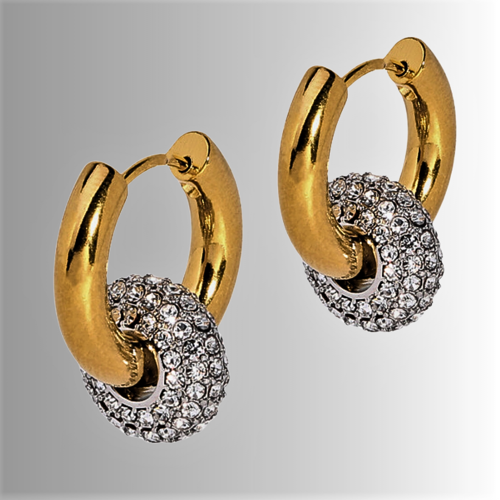 Orecchini "Cerchio Arcobaleno" Fai Ruotare la Luce