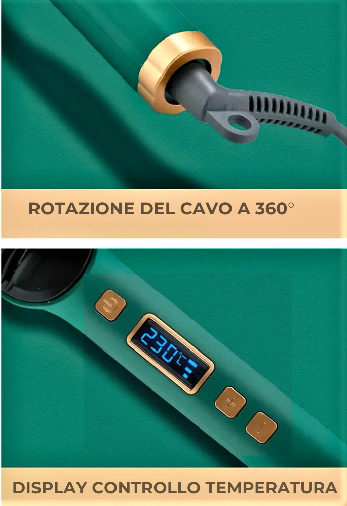 Spazzola agli Ioni Negativi 2 in 1