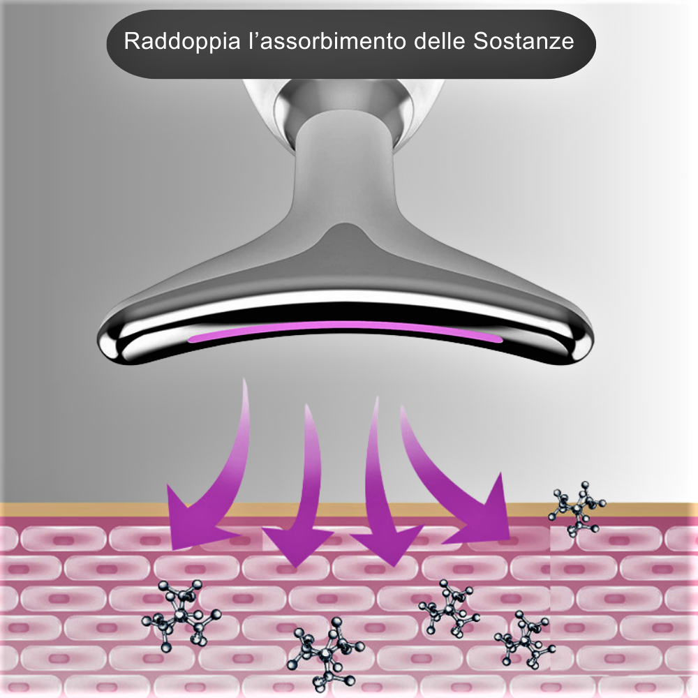 Dispositivo de belleza 3 en 1 para rostro y cuerpo Cuidado completo para una piel radiante