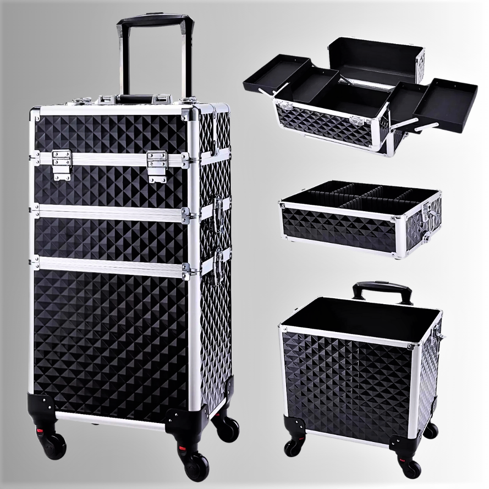 Carrito de belleza profesional: organización y estilo a tu alcance