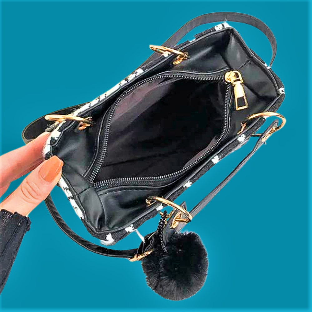 Mini Bolso de Lana Elegancia y Diseño Innovador