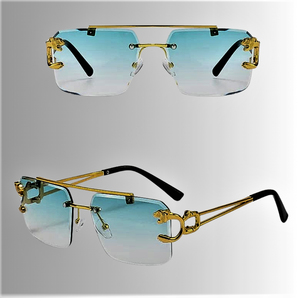 Gafas de sol de moda con lentes degradadas