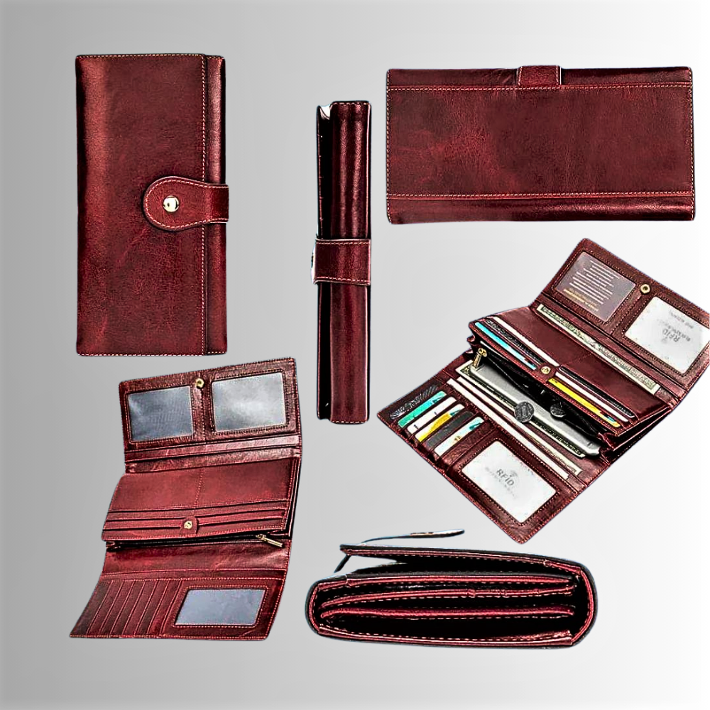 Carteras de piel de becerro auténtica Calidad, estilo y artesanía